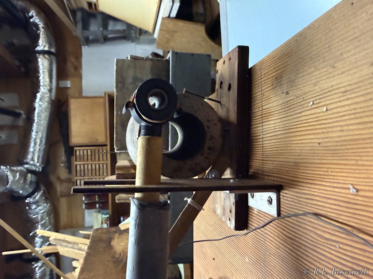 Seismograph sensor coil — Bosco's Soquel station.